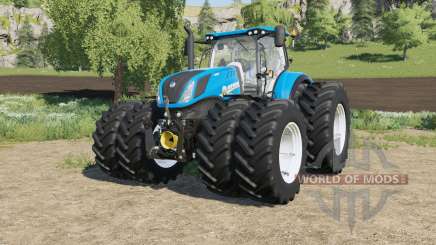 New Holland T7-series Michelin double wheels für Farming Simulator 2017