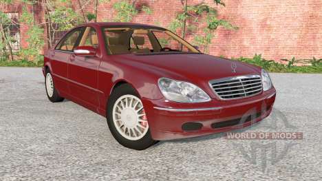 Mercedes-Benz S 600 pour BeamNG Drive