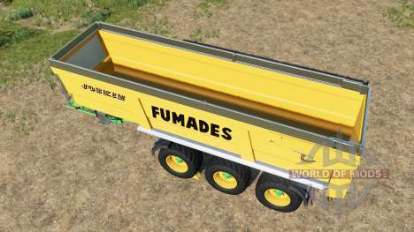 Joskin Trans-Space 8000 Fumades pour Farming Simulator 2017