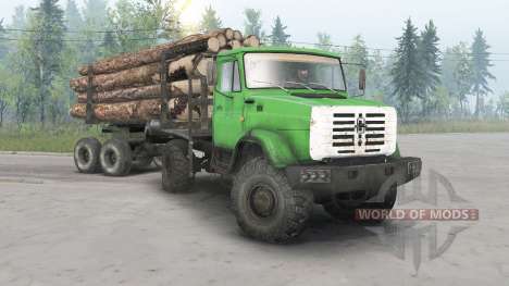 ZIL-4334 4x4 pour Spin Tires