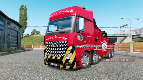 Mercedes-Benz Actros (MP4) Tow Truck pour Euro Truck Simulator 2