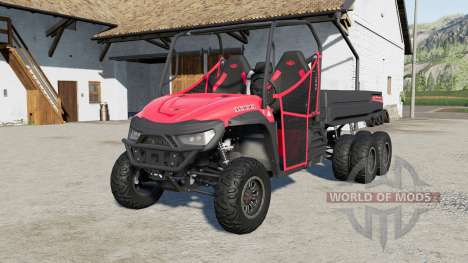 Mahindra Retriever long 6x6 pour Farming Simulator 2017