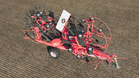 Lely Hibiscus 1515 CD Profi work speed 38 km-h pour Farming Simulator 2017
