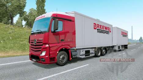 Painted BDF Traffic Pack für Euro Truck Simulator 2