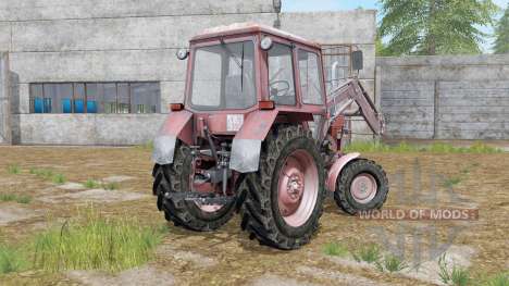 MTZ-82 Belarus mit Lader für Farming Simulator 2017