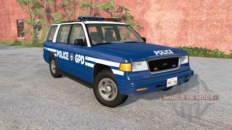 Gavril Roamer Gotham City Police Department pour BeamNG Drive