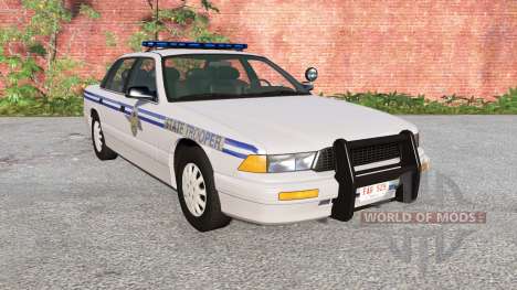 Gavril Grand Marshall US 50 States Police für BeamNG Drive