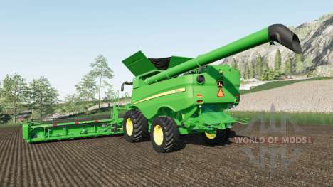 John Deere S790 tires Michelin&Mitas pour Farming Simulator 2017