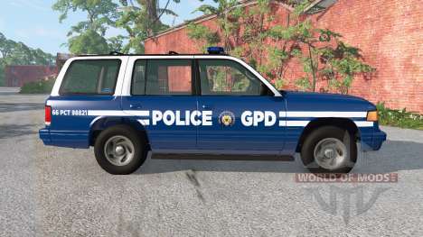Gavril Roamer Gotham City Police Department für BeamNG Drive
