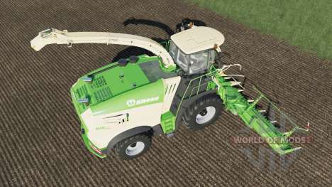 Krone BiG X 1180 adds capacity pour Farming Simulator 2017