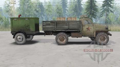 Der GAZ-63 für Spin Tires