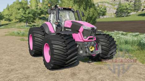 Deutz-Fahr Serie 9 TTV Agrotron color changeable pour Farming Simulator 2017