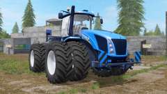 New Holland T9 multicolor with drilling tires für Farming Simulator 2017