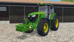 John Deere 6150M islamic green pour Farming Simulator 2015