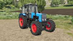 MTZ-1221 Biélorussie choix de la couleur du corps et les roues pour Farming Simulator 2017