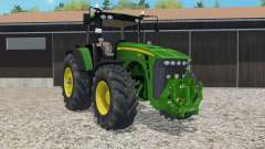 John Deere 8530 ploughing spec pour Farming Simulator 2015