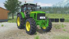 John Deere 6830 Premium adjustable tow hitch für Farming Simulator 2013