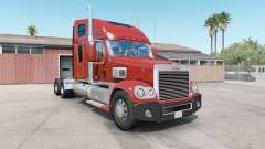 Freightliner Coronado dark pastel red für American Truck Simulator