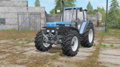 New Holland 8340 rich electric blue pour Farming Simulator 2017