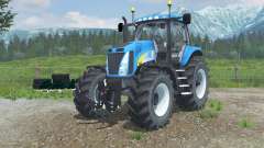 New Holland T8020 realistic exhaust pour Farming Simulator 2013