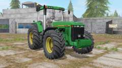 John Deere 8400 interactive buttons pour Farming Simulator 2017