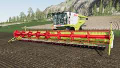 Claas Lexion 700 added warning sings with lights für Farming Simulator 2017