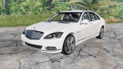 Mercedes-Benz S 600 (W221) 2010 pour BeamNG Drive