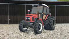 Zetor 7745 rear twin wheels pour Farming Simulator 2015
