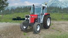 Massey Ferguson 390 added front counterweight pour Farming Simulator 2013