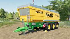 Joskin Trans-Space 8000-27 TRC150 Fumades pour Farming Simulator 2017