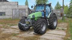 Deutz-Fahr Agrotron 120 MK3 wheels selection pour Farming Simulator 2017