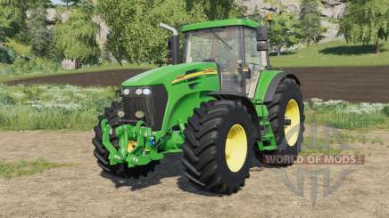 John Deere 7020 new stickers pour Farming Simulator 2017