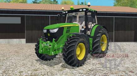 John Deere 6R-series twin wheels für Farming Simulator 2015