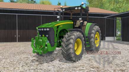 John Deere 8530 animated steering pour Farming Simulator 2015