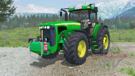 John Deere 8320 manual ignition für Farming Simulator 2013