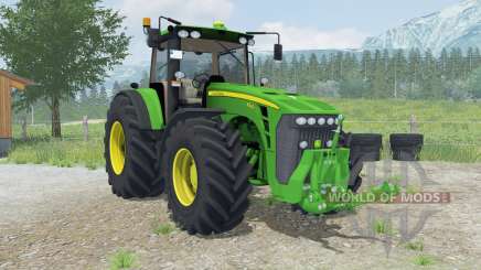 John Deere 8530 dynamic animations of smoke pour Farming Simulator 2013