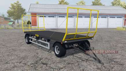 Wielton PRS-2S-S9 folding front and rear wall pour Farming Simulator 2013