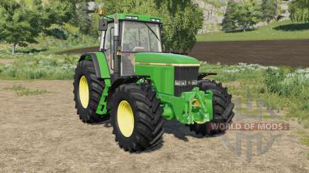 John Deere 7010 various wheel configurations für Farming Simulator 2017