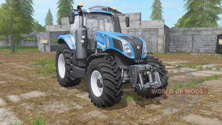 New Holland T8.435 with power options pour Farming Simulator 2017