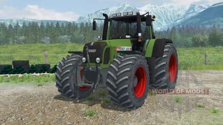 Fendt 820 Vario TMS zwillingsreifen pour Farming Simulator 2013