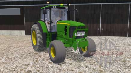John Deere 6130 frontloader console für Farming Simulator 2015