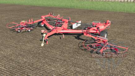 Lely Hibiscus 1515 CD Profi work speed 38 km-h pour Farming Simulator 2017