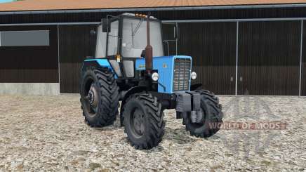 MTZ-82.1 de la Biélorussie dans la couleur bleue pour Farming Simulator 2015