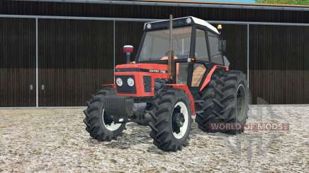 Zetor 7745 rear twin wheels pour Farming Simulator 2015