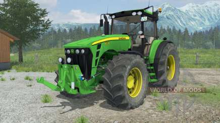 John Deere 8530 suspension axis wheel steering für Farming Simulator 2013
