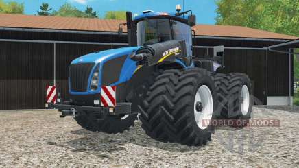New Holland T9.565 with dual float wheels für Farming Simulator 2015