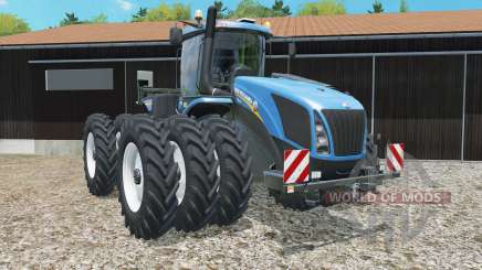 New Holland T9.565 triple roⱳ pour Farming Simulator 2015