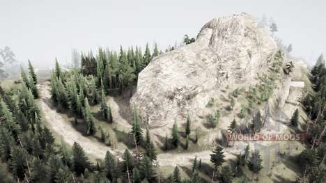 Over the mountain pour Spintires MudRunner