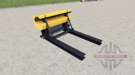 Rear Ballast Set from 1 to 5 tons pour Farming Simulator 2017