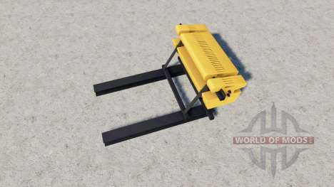 Rear Ballast Set from 1 to 5 tons pour Farming Simulator 2017
